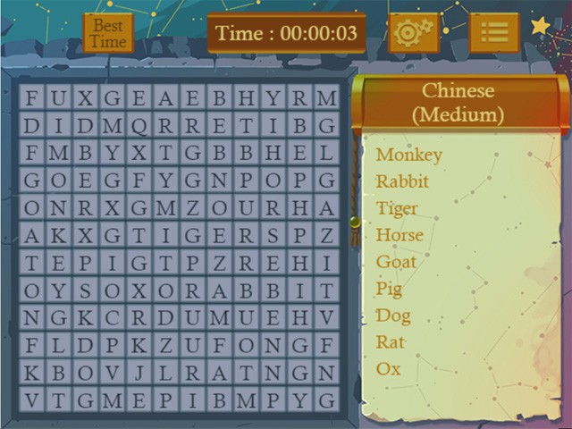 Astrology Word Finder